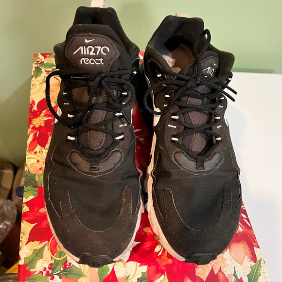 Nike Sportswear Air Max 270 React Black White - Picture 3 of 5